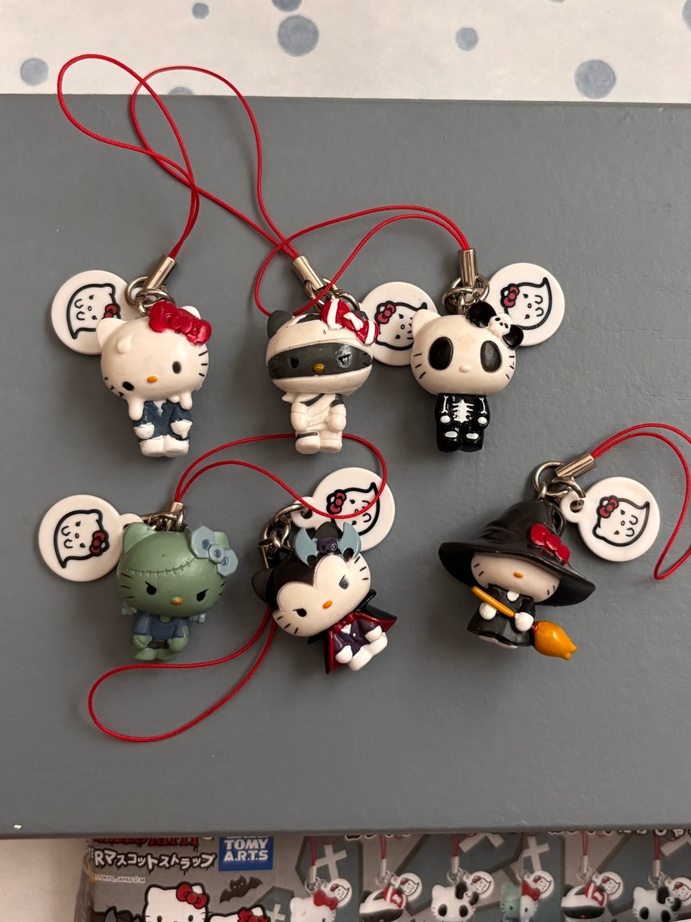 Sanrio Hello Kitty Monsters Collection Trinket Charm FULL SET 2011 Rare Gacha
